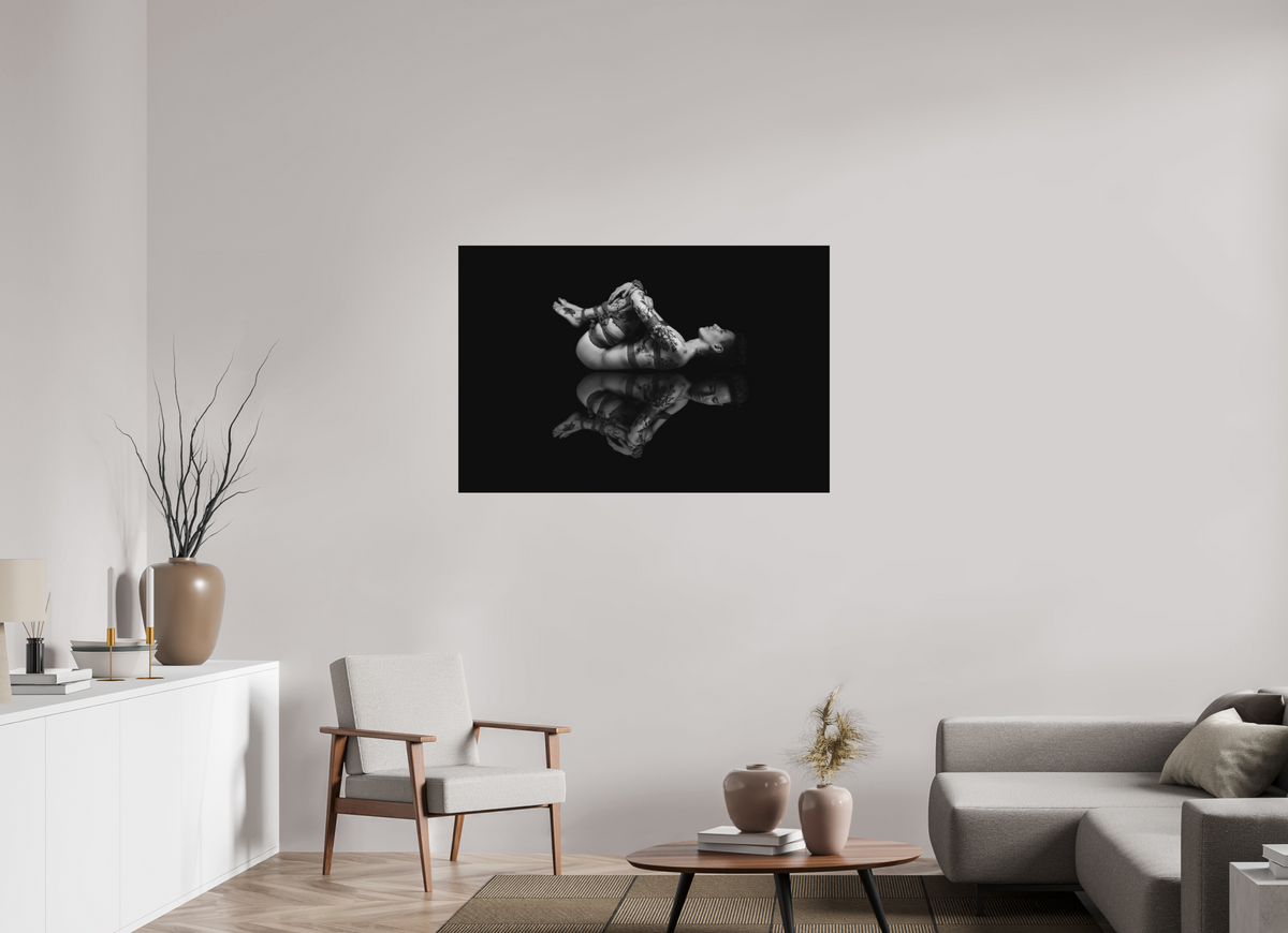 120 x 80 cm, Dibon1 Shibari #1